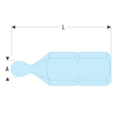  FACOM ETS.106 Embout 1/4'' 6 p 