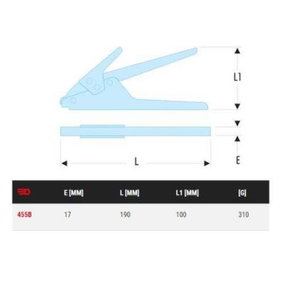  FACOM 455B Pince pour colliers 