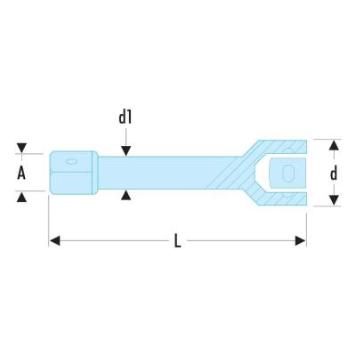  FACOM M.215A Rallonge 1'' 415 