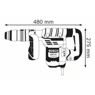  BOSCH 0611321000 marteau perfo 