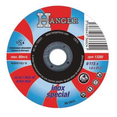  HANGER 150004 disque � tron�on 