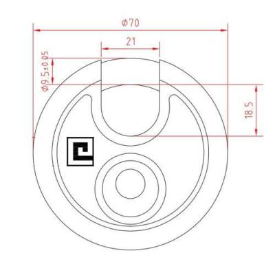  HERACLES I-CAD-LU70 cadenas di 