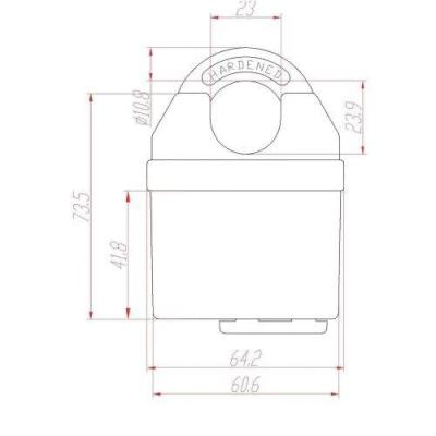  HERACLES I-CAD-V60 cadenas V60 