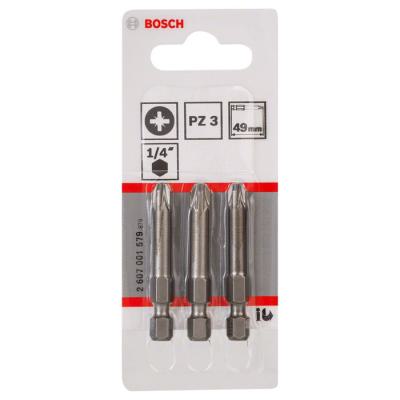  BOSCH 2607001579 3 embouts de 