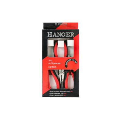  HANGER 231099 Jeu de 3 pinces 