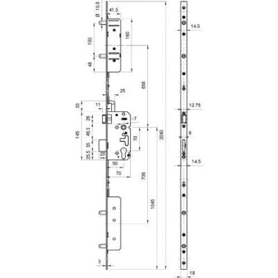  HERACLES I-TF5000-V serrure � 