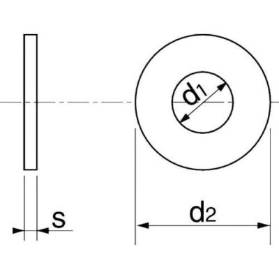  ACTON 625015 Rondelle plate M 