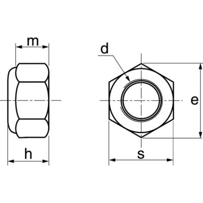  ACTON 6260210 Ecrou hexagonal 