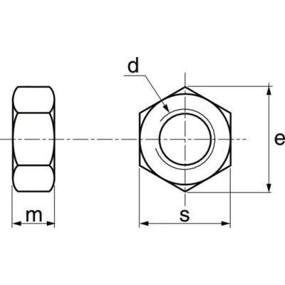  ACTON 830006 Ecrou hexagonal n 