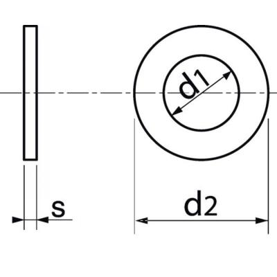  ACTON 8400012 rondelle plate n 
