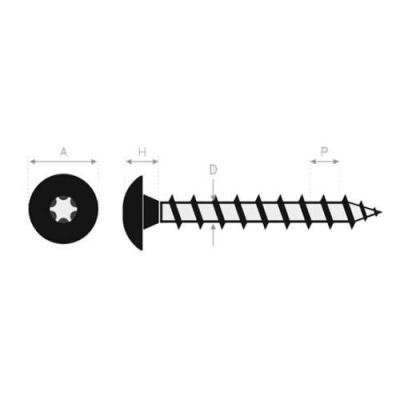  ULTIMA 13370070 Vis de penture 
