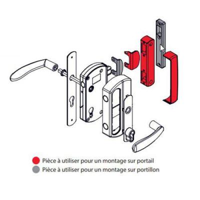 TIRARD WE592206 Kit serrure en 