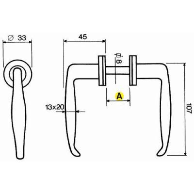  IBFM 435045 b�quille double ca 