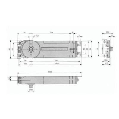  DORMA 85321103 ferme-porte RTS 