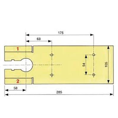  SEVAX SN313925 plaque de pivot 