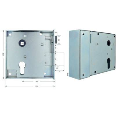  BEVER 88PRE serrure en appliqu 