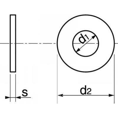  ACTON 861006 rondelle plate la 