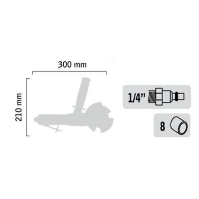  MAE GP3150 d�capeuse pneumatiq 