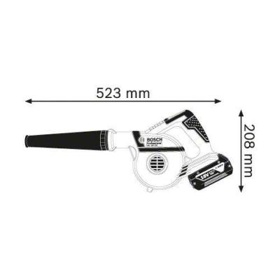  BOSCH 06019F5100 souffleur 18 