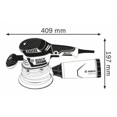  BOSCH 060137B201 ponceuse exce 