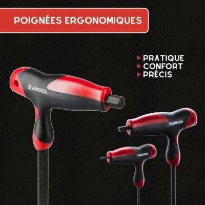  HANGER 250191 jeu de 8 cl�s m� 