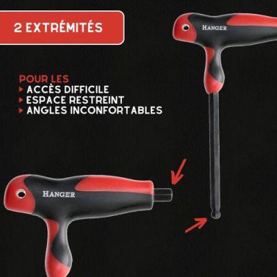  HANGER 250191 jeu de 8 cl�s m� 