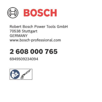  BOSCH 2608000765 protection po 