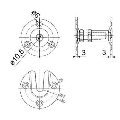  TORBEL 9930031 support de ramp 