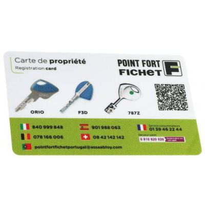  FICHET 70646820-Z jeu de cylin 