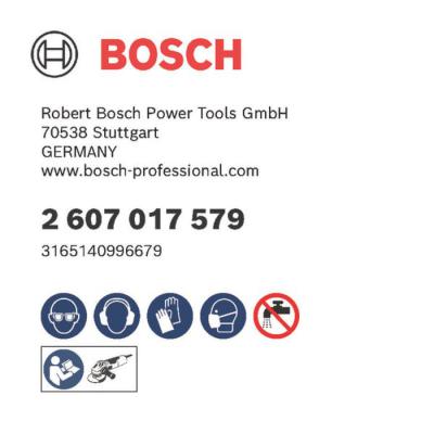  BOSCH 2607017579 coffret de 4 