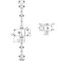  JPM 5038K0-85-2AFB serrure 3 p 