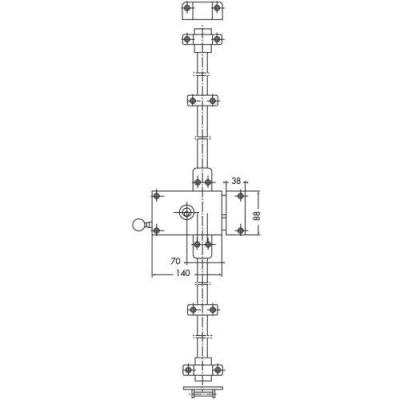  JPM 5038K0-85-2AFB serrure 3 p 