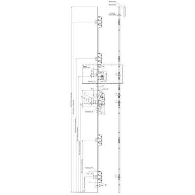 VACHETTE 15490000 Serrure 5 po 