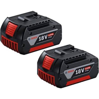  BOSCH pack 2 batteries GBA 18 