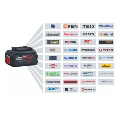  BOSCH pack 2 batteries GBA 18 