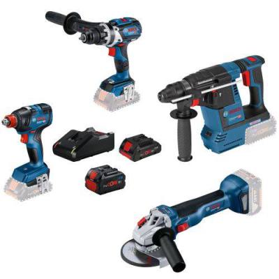  BOSCH pack 4 outils 18 V (GBH2 