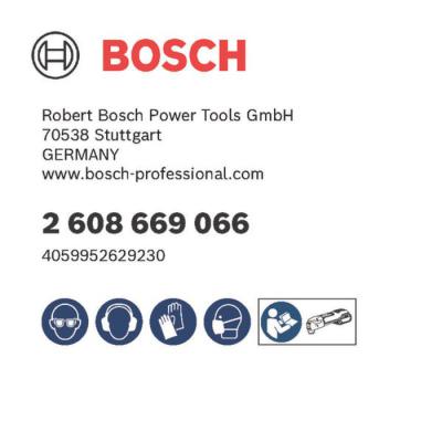  BOSCH 2608669066 lame starlock 