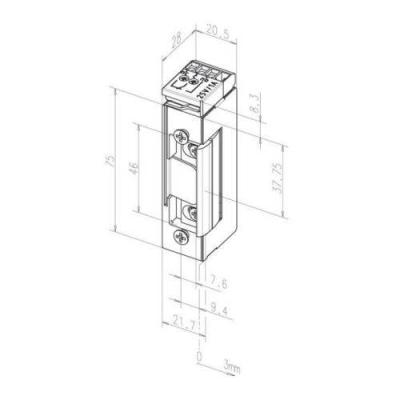  EFF EFF SPE71RR g�che �lectriq 