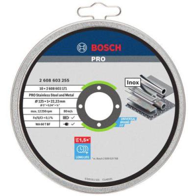  BOSCH 2 608 603 255 10 disques 