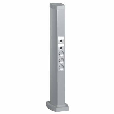  COLONNETTE 2 CPTS 0,68M ALU 