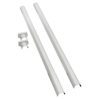  KIT FINITION PERCHE PVC GRIS 