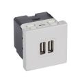  CHARG 2MOD 2USB A+A 3A  ALU  ! 