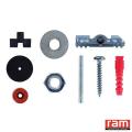 KIT 2 ATTACHES CONTRE-COUDEE + 