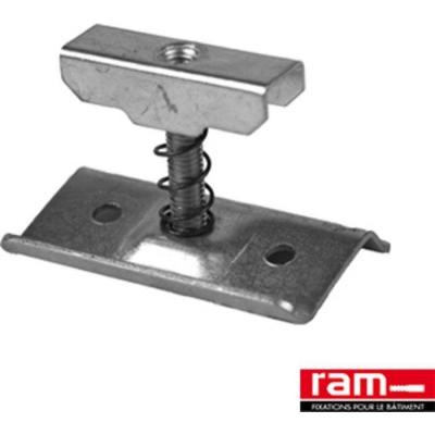  PLAQUE RESSORT/VIS RAD FONTE 