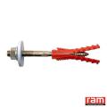  FIX C.Eau 10x140 pp Rond.plate 
