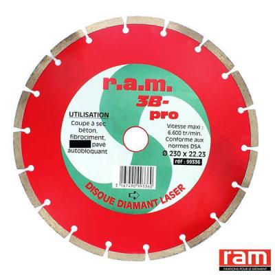  DISQUE DIAMANT SEGM. 3B-PRO 12 