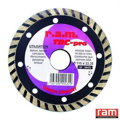  DISQUE DIAMANT J.CR TBC-PRO 23 