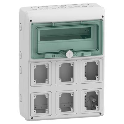  Mureva coffret prise 13M 6 Ouv 