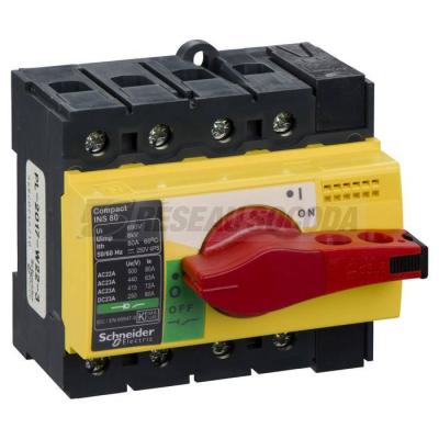  INS80 4P 80A ROUGE 