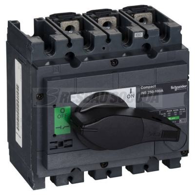  INS250 100A 3P NOIRE 